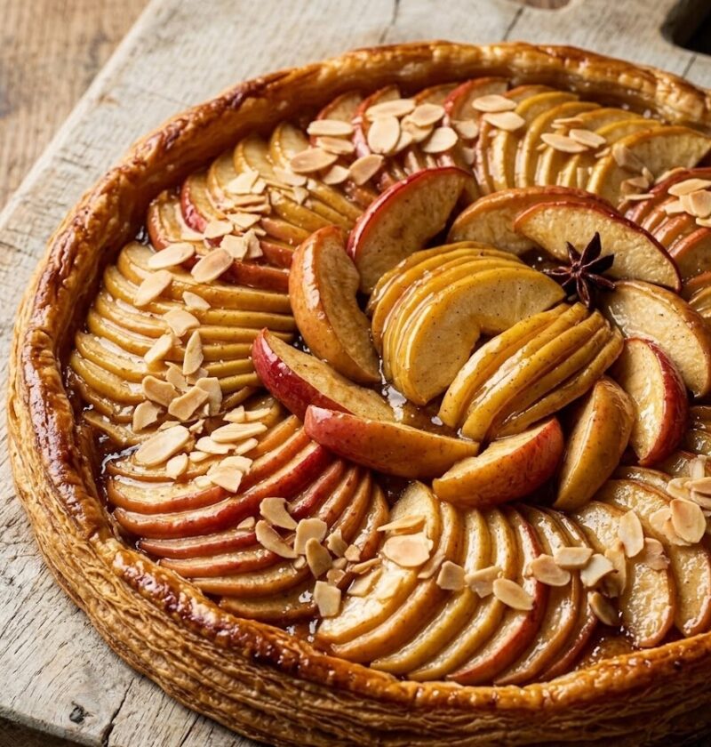 James Martin French Apple Tart With Puff Pastry