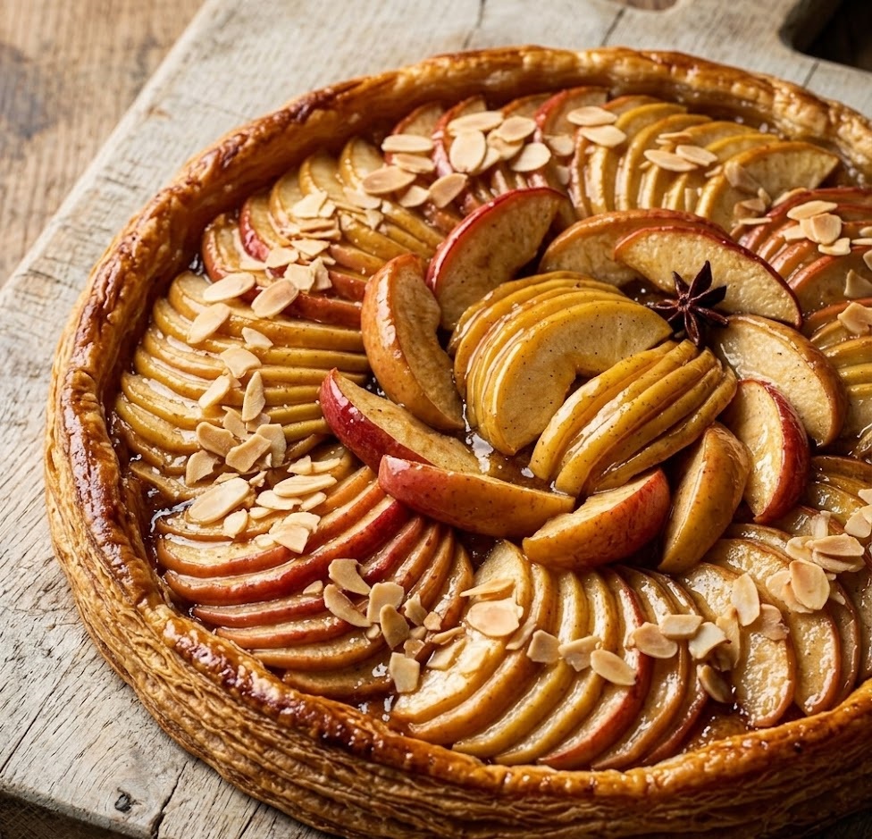 James Martin French Apple Tart With Puff Pastry