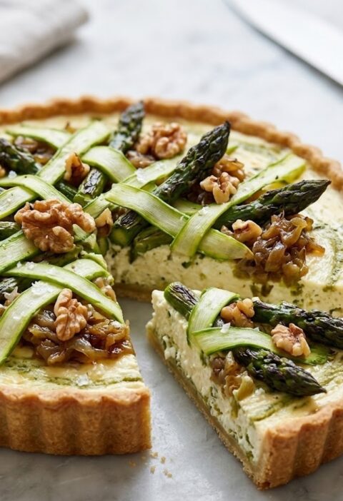 James Martin Asparagus Tart