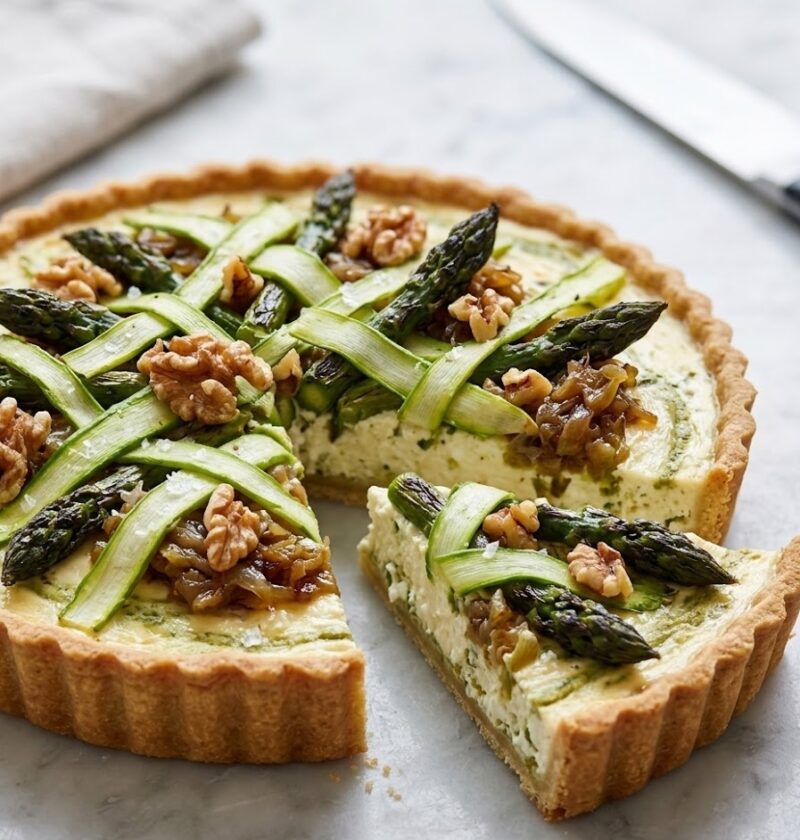 James Martin Asparagus Tart