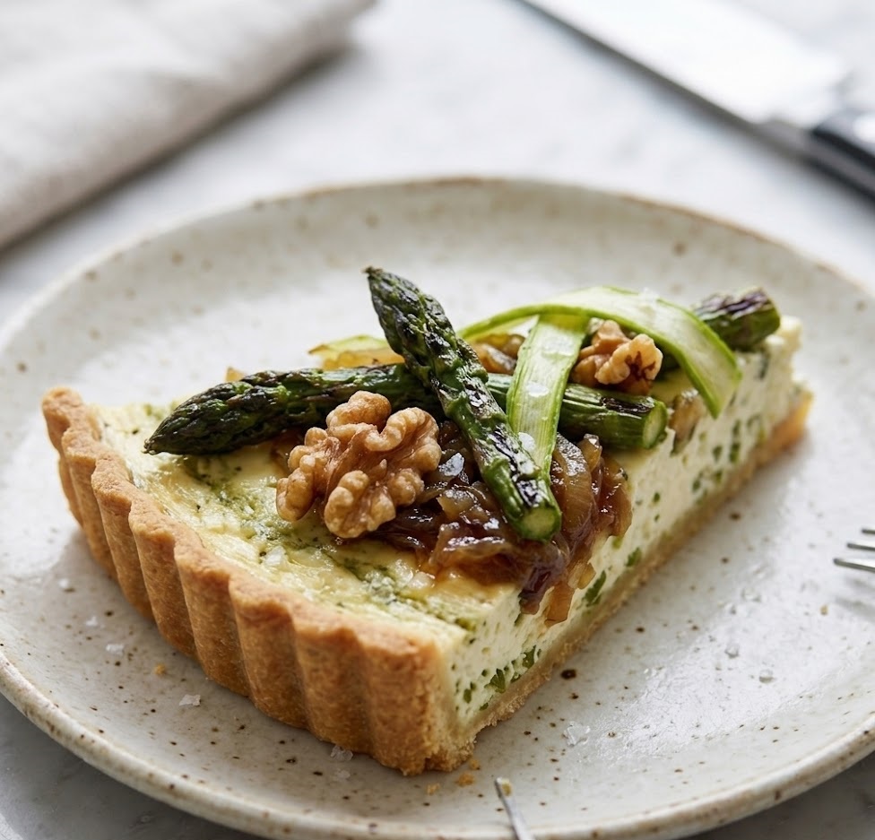 How to Make James Martin Asparagus Tart