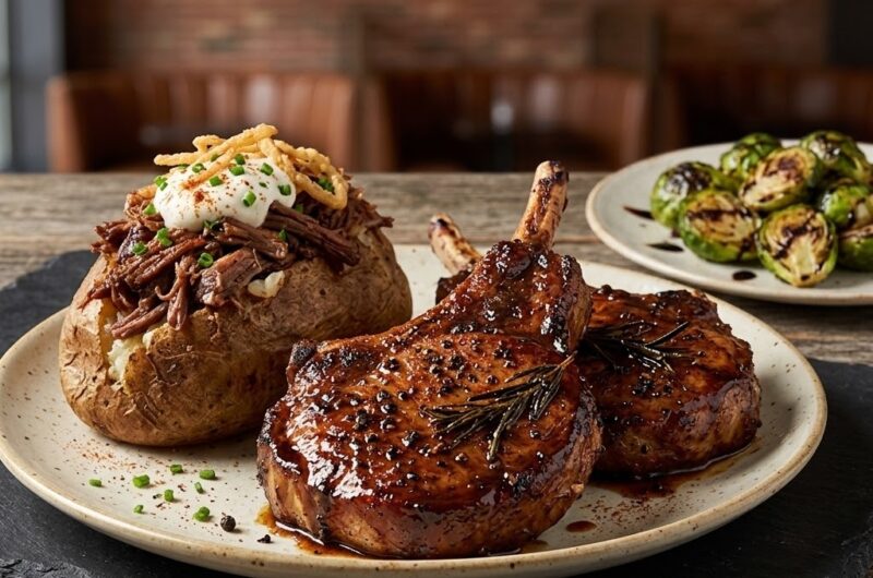 Longhorn Steakhouse Cowboy Pork Chop Recipe