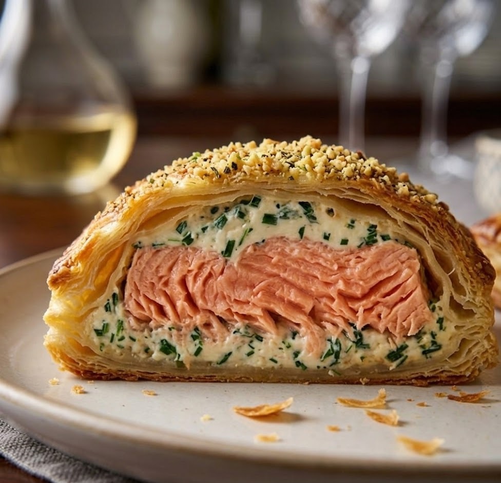 James Martin Salmon En Croute