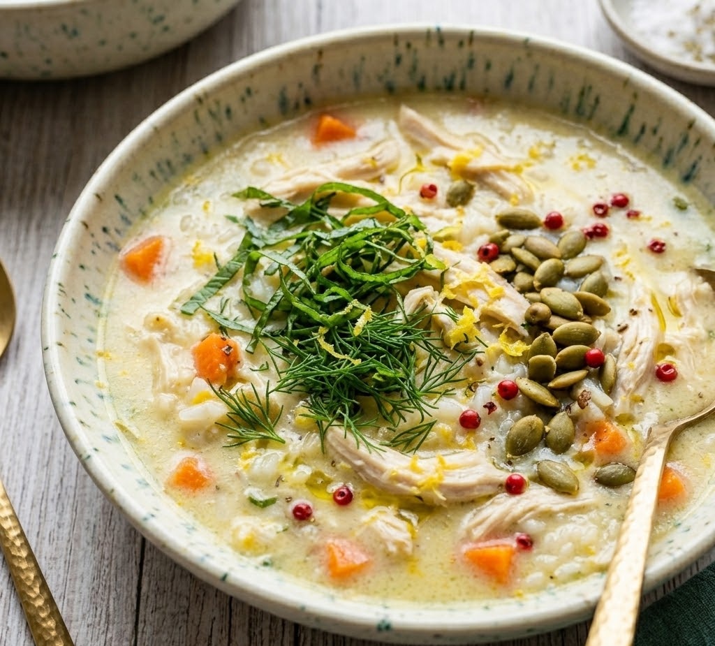 How to Make Lemon Rice Soup