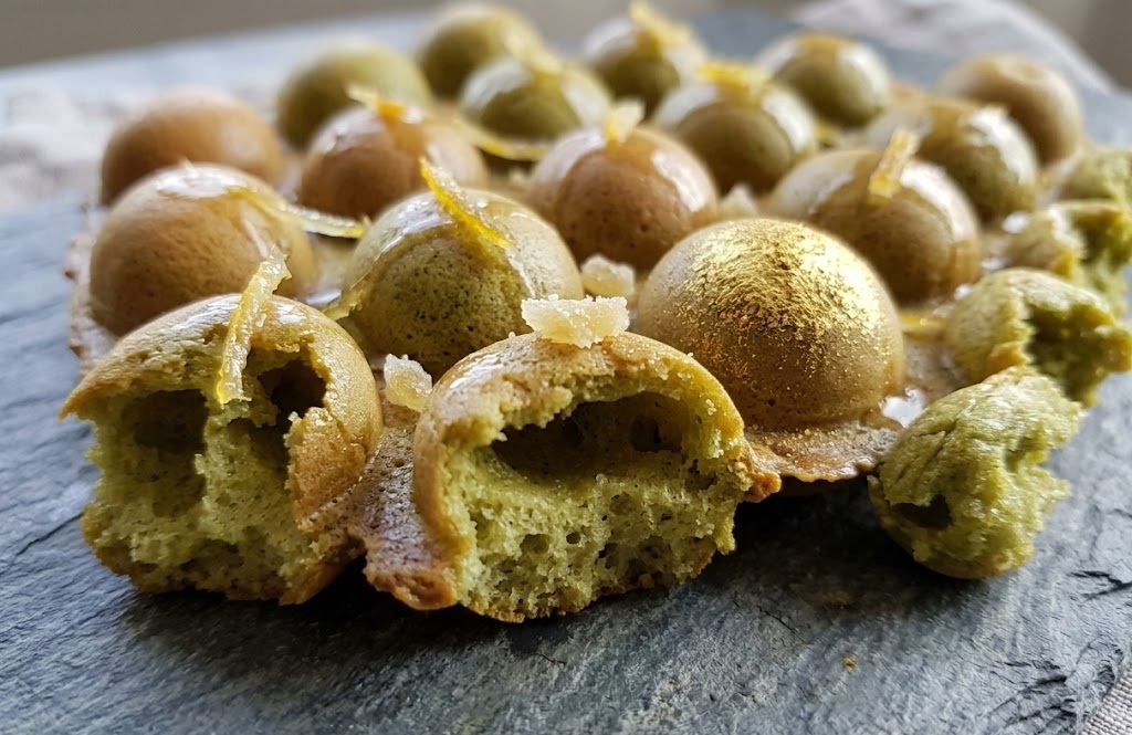 Happy Lemon Bubble Waffle Recipe