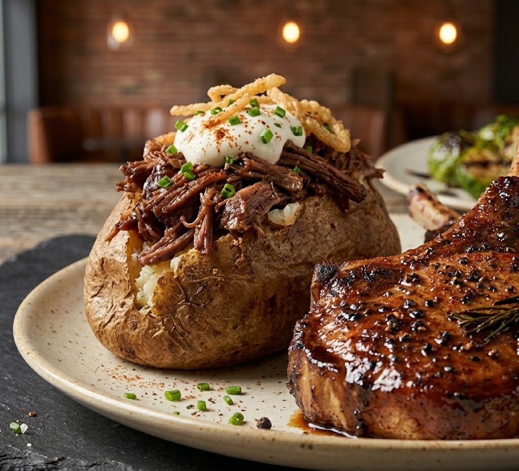 How to Make Longhorn Steakhouse Cowboy Pork Chop Recipe