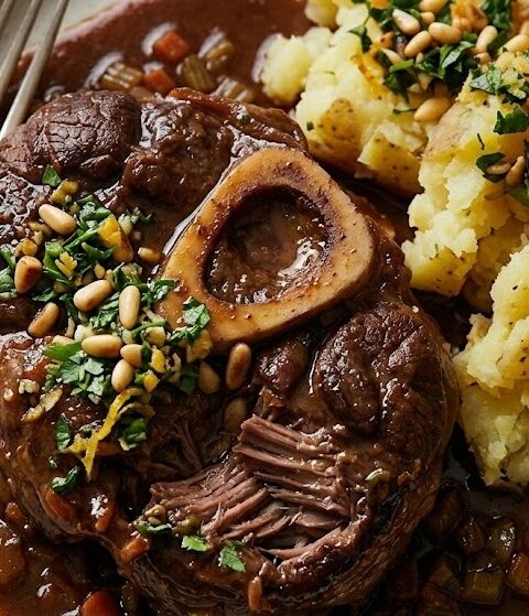 Osso Buco with Gremolata Potatoes Recipe