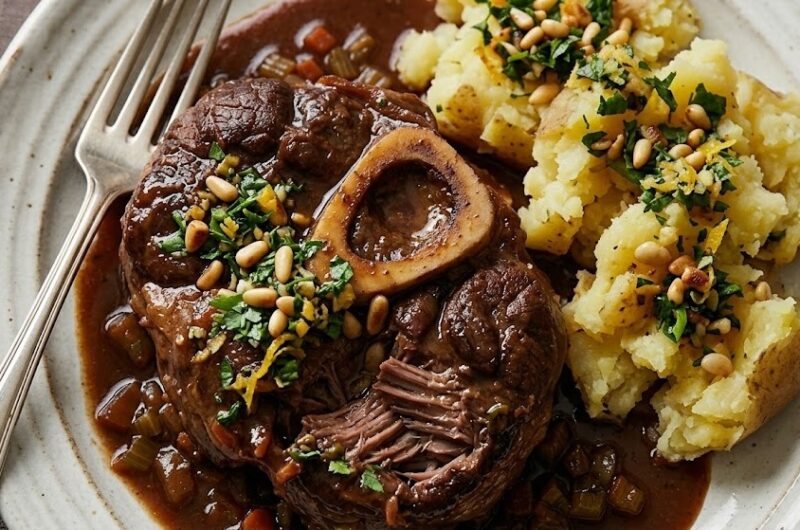Osso Buco with Gremolata Potatoes Recipe