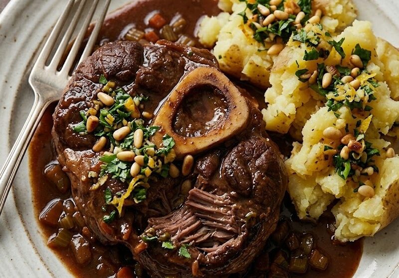 Osso Buco with Gremolata Potatoes Recipe