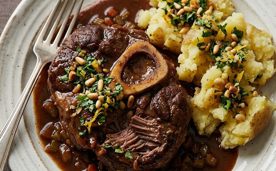 Osso Buco with Gremolata Potatoes Recipe