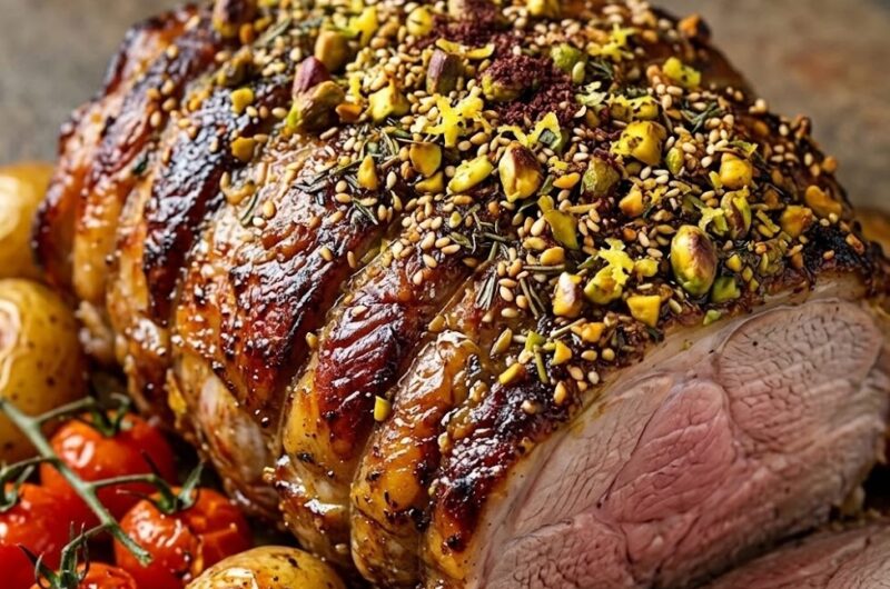 James Martin Slow Roast Shoulder of Lamb Recipe