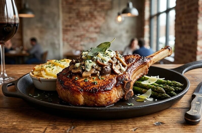 Longhorn Steakhouse Cowboy Pork Chop Recipe