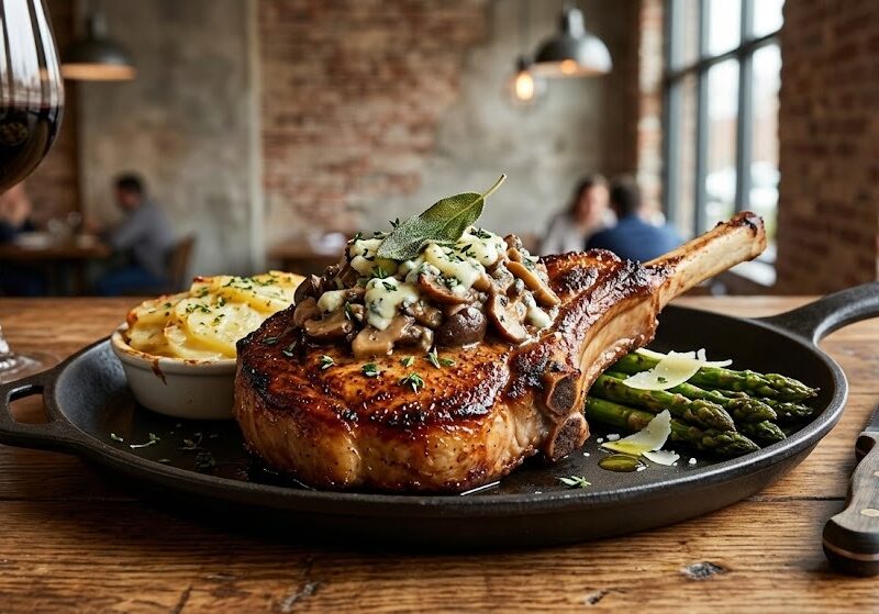 Longhorn Steakhouse Cowboy Pork Chop Recipe