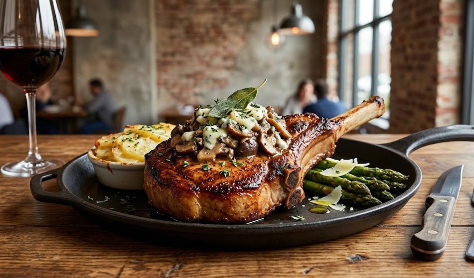 Longhorn Steakhouse Cowboy Pork Chop Recipe