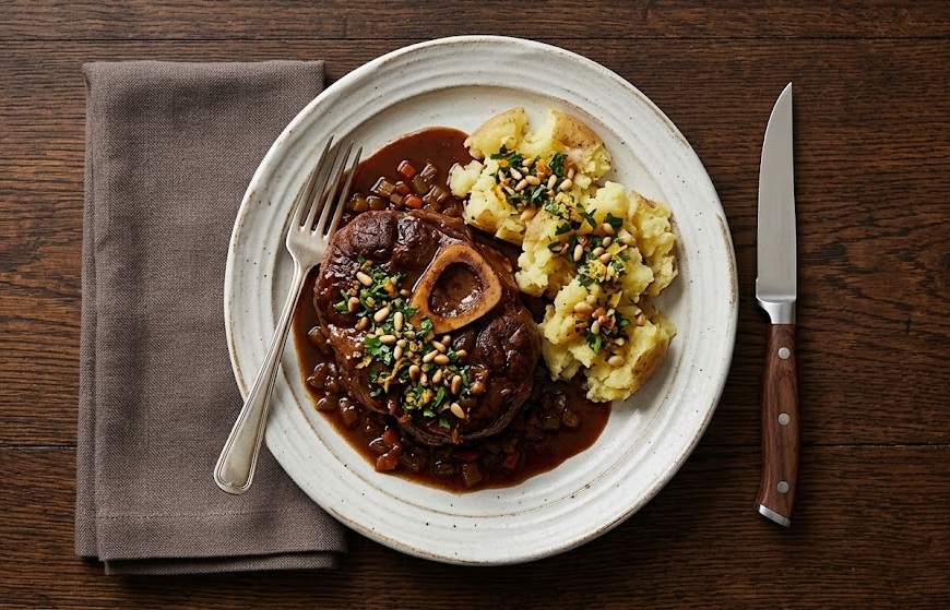 How to Make Osso Buco with Gremolata Potatoes