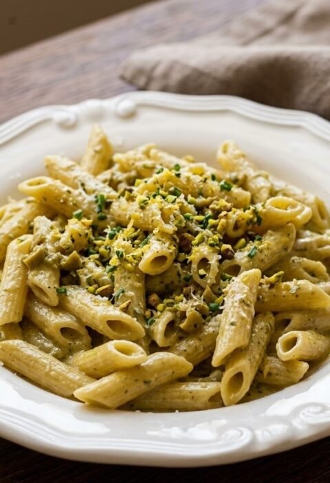 Olive Green Alfredo Sauce Recipe