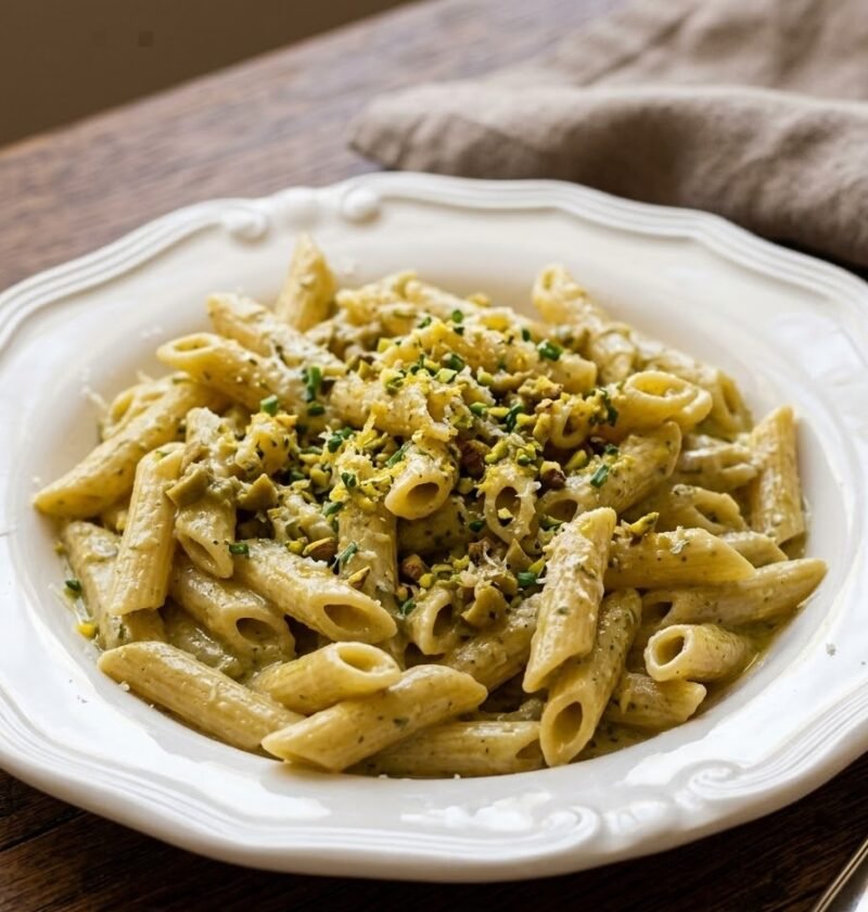 Olive Green Alfredo Sauce Recipe