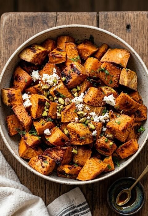 Pan Roasted Sweet Potatoes Recipe