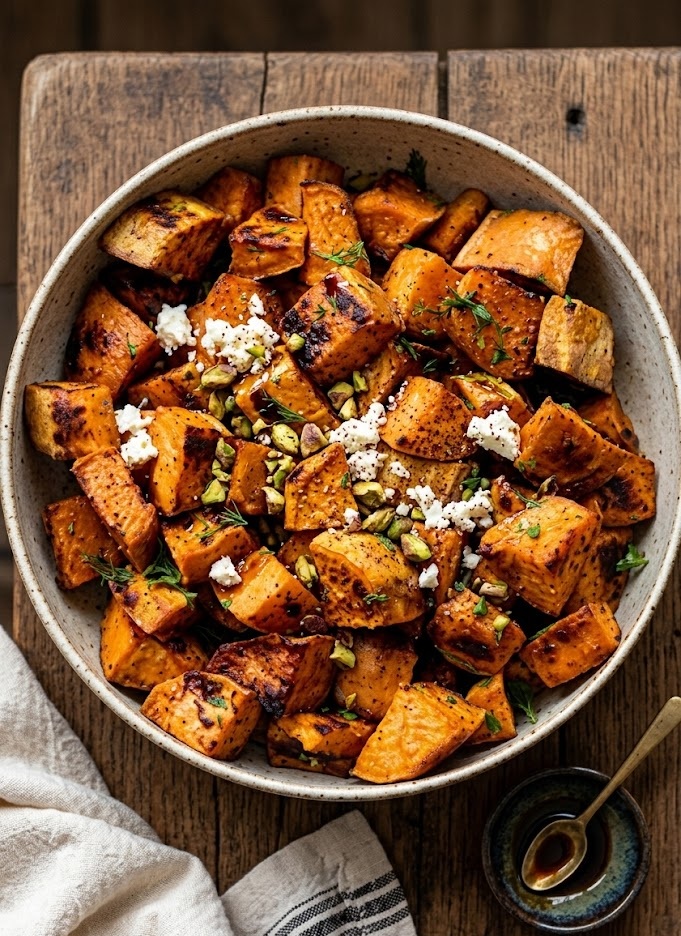 Pan Roasted Sweet Potatoes Recipe