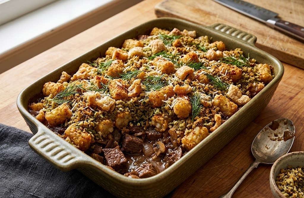 Tatertot Casserole Beef Recipe